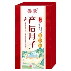 譽歐 產後月子草本泡浴包 10包, 1盒, 400g