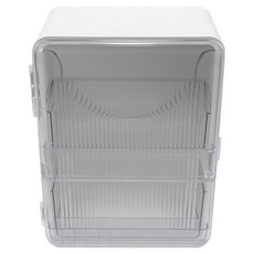 KOLKO 輕奢方形防塵化妝品收納盒 A0054-1, 1個, 白色