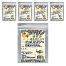 金牌 一條根鴯鶓油涼感精油貼布, 10片, 5包