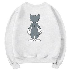 ILLUSO 男女通用 湯姆貓與傑利鼠 Logo Tom 大學T