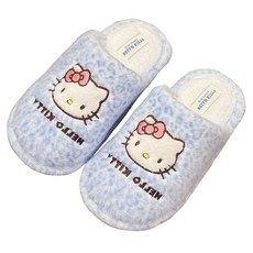 Sanrio Hello Kitty 冬季毛絨拖鞋