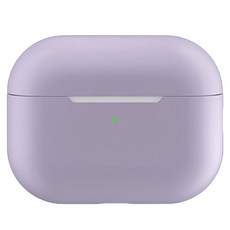 워너프 심플리 소프트 에어팟 프로3 케이스, 퍼플, 1개, 에어팟프로3