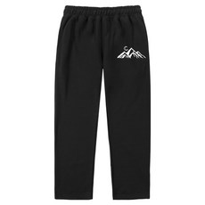 엠씨티 문컬렉션 남녀공용 쭈리면 일자 트레이닝 밴딩 팬츠