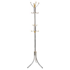 Roylife 時尚立式衣架 45 x 170 cm, 鋼色