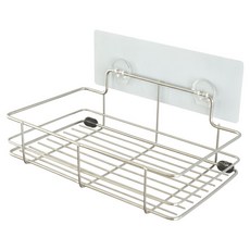 PEACHY LIFE 完美主義 霧面304不鏽鋼洗衣粉架, 1個, 金屬銀色