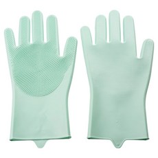 寵物洗澡手套, 1套, 綠色