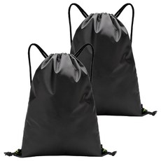 글로어스 운동 신발가방, DB10 블랙, 2개