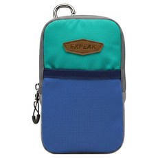 등산 메쉬 스마트폰 파우치 에메랄드