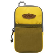 엑스피크 등산 메쉬 스마트폰 파우치 옐로우