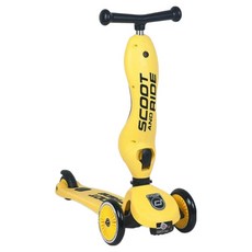 SCOOT AND RIDE 兒童用二合一滑板車, 檸檬黃, 1個