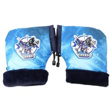 Hello Carbot 兒童滑板車自行車手套 雙手穿戴組, 1套, 混合色