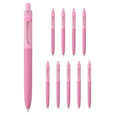 Uni 三菱 ball ZENTO 標準黑色墨水 0.5mm UBN-ZSC-05, 10個, B.蓮花粉