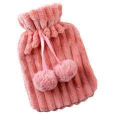 Solre 可愛水瓶 溫水熱敷袋 紅色 21 x 33 x 3 cm 2000ml, 1個