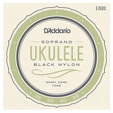 D'Addario Soprano 烏克麗麗弦 436112, 1個, 單一顏色, EJ53S