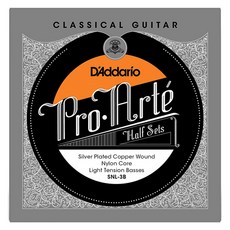 D'Addario 古典吉他弦 半套組, 單一顏色, 1個, SNL-3B