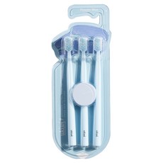 유키위 마그네틱 항균 칫솔 파우더 블루 3p + 패드 세트, 1세트