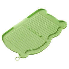 해피굿즈 속옷 미끄럼방지 접이식 빨래판, 그린, 1개
