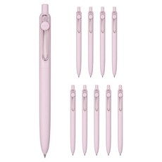 Uni 三菱 ball ZENTO 標準黑色墨水 0.38mm UBN-ZSC-38, 薰衣草紫, 10個