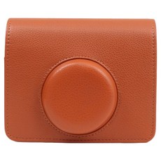 DISTIF Instax Mini Evo 專用相機包 斜揹包 棕色 13 x 10.5 x 5.3 cm, 1個, 單一商品