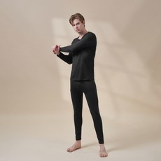 프로스펙스 남성용 히트웨어 기모 내복 상하의 세트