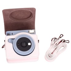 DISTIF Instax SQ1 相機包 防震斜揹包 白色 13.5 x 14.5 x 7.5 cm, 1個, 單一商品