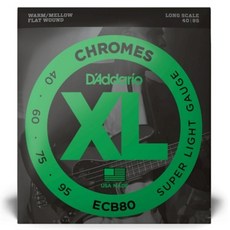 D'Addario 電吉他 貝斯弦 434181, ECB80, 單一顏色, 1個