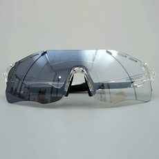 톰디어 변색 미러 고스트고글 선글라스 TG5, 크리스탈(프레임), 실버(렌즈), 1개