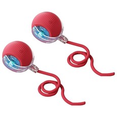 Tiger Pavilion 虎閣 電動寵物逗貓球/貓玩具/貓咪智能溜貓球 自嗨解悶小貓自動躲避/寵物電動突滾滾棒神器 2件組, 1個, 顏色隨機