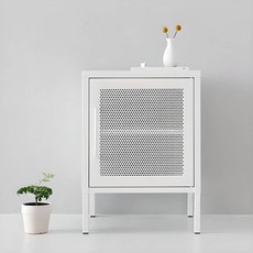 MARKET B HOLZ 櫥櫃床頭櫃 420590, 1個, 白色