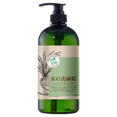 台灣榖堡 台灣公司貨 米糠洗碗精, 1個, 1L