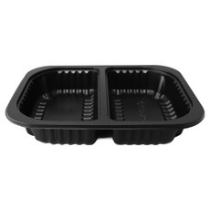 堅固的露營密封分隔容器 黑色 2號-2B, 50個, 1入