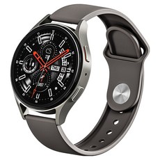 빅스킷 갤럭시워치 호환 실리콘 스트랩, 코코아, 1개