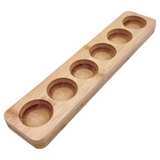 Market Pio 廚房簡約木質雞蛋託盤 5號, 1個, 單一顏色