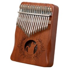 KANGA 高級款 原聲桃花心木 17鍵 卡林巴琴 D12, 1個