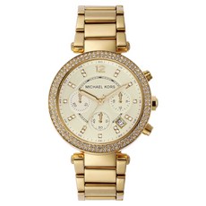 MICHAEL KORS 女款 Parker 計時碼錶金屬腕錶 MK5354