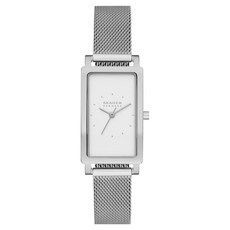 SKAGEN 女款 Hagen Lille 方形金屬手錶 SKW3096