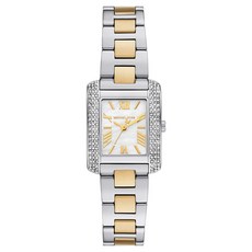 MICHAEL KORS 女款 Emery 珍珠母貝方形金屬手錶 MK4882