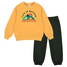 올리반 아동용 캠핑 상하의 세트