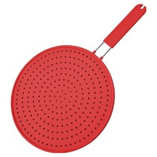 Commerce Crew 廚房防油濺煎鍋蓋 紅色 小型, 1個, 30cm