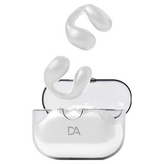 DA Air Pro6 Wireless 耳夾式 無線耳機 IPX6 Bluetooth 5.2 遊戲低延遲 30H Playtime 白色