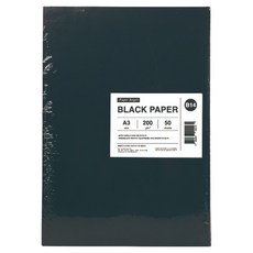 PaperAngel 厚磅紙 A3 黑色 200g, 50個