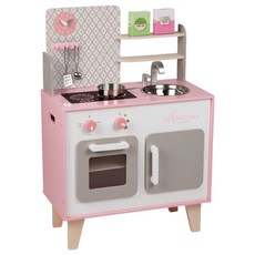 Janod 妙廚師好料理 粉紅廚具組, 1套, 粉紅色 + 白色