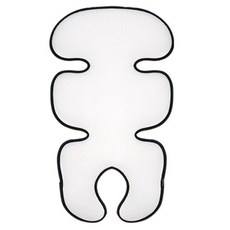 soonsung 3D空氣涼感坐墊, 白色, 1個