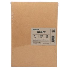 PaperAngel 特厚牛皮紙 440g A4, 50個