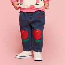 베베드피노 유아용 튤립 기모 데님 팬츠 BP34DP125