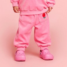 BEBE DE PINO 嬰幼兒鬱金香絲絨長褲 BP34PD211