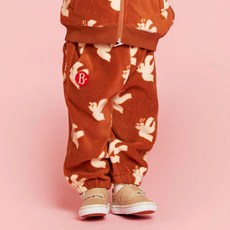 BEBE DE PINO 幼兒滿版Pijon刷毛長褲 BP34PD109