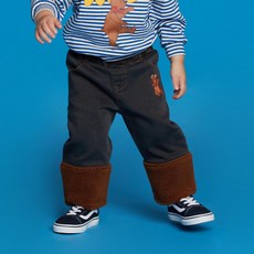 BEBE DE PINO 嬰幼兒泰迪毛絨牛仔褲 BP24DP130