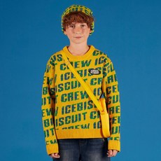 ICEBISCUIT 兒童滿版印花毛衣 IB34KC521