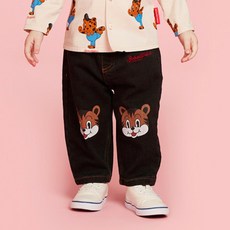 BEBE DE PINO 嬰幼兒 Tigre 刷毛牛仔褲 BP34DP126